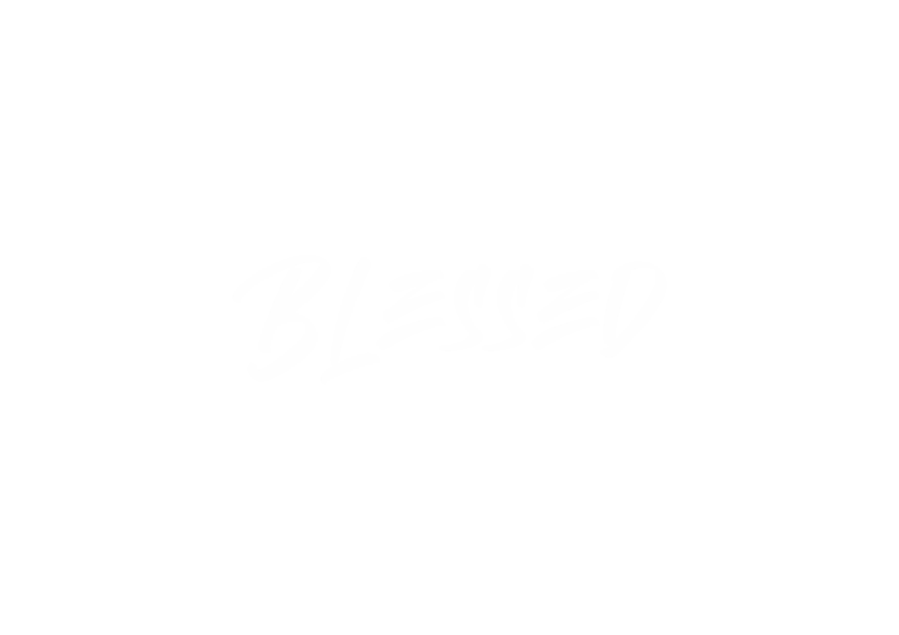Blessed Clothes Logo Blanco